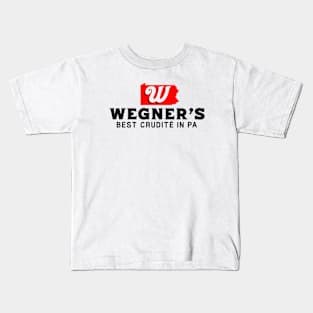 Wegners, Best Crudité in PA // Funny Pennsylvania Senate Kids T-Shirt